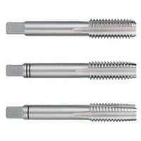 juego de 3 machos para roscar a mano unc  din 352 hss rectificados con rosca 916 ruko 246916unc