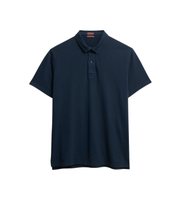 superdry para hombre m1110440a polo de punto essential marino xxl casual algodon manga corta