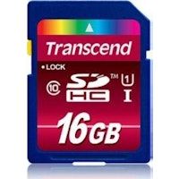 Transcend TS16GSDHC10U1 16GB SDHC UHS-I Clase 10 m
