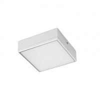 downlight de superficie led prim gris cuadrado