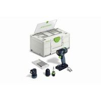festool txs 18-basic-set taladro atornillador a bateria - sin bateria - 577335