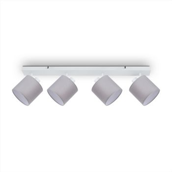 Lámpara de pared y techo Alina gris claro