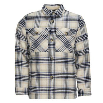 Esprit Abrigo Check Overshirt para hombre