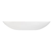 plato multiusos vidrio opal blanco 26 cm