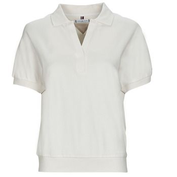 Tommy Hilfiger Polo RELAXED LYOCELL POLO SS para mujer