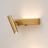 aplique acero aluminio y silicona  185 cm