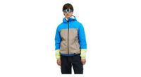chaqueta impermeable peak performance trail 2 5l hipe azul beige