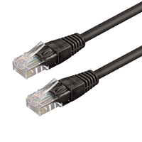 wp cat 6 u-utp patch cable length 2 m awg 267 cu color black