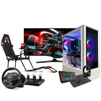 pc racing pack simracing mk i intel core i5-12400f16gb1tb ssdrx 6600  monitor  perifericos