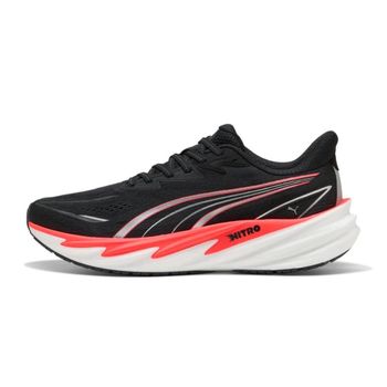 Zapatillas Puma Velocity NITRO 5 Negro Rojo AW26, Talla 42 - EUR