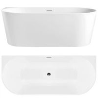banera rea capri slim 170 white