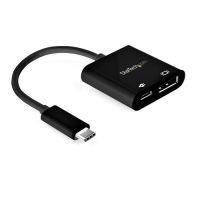 startech adaptador usb-c a displayport 8k 30hz negro