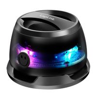 logilink altavoz bt 54 con tws estereo inalambrico verdadero para una facil conexion de otro altavoz adhesivo magnetico led