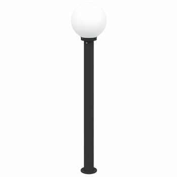 Baliza De Luz De 120 Cm, Color Negro, Ip44 Vidaxl