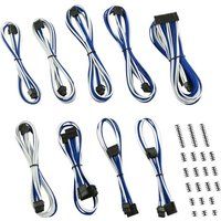 cablemod classic modmesh c-series rmi  rmx power cable kit - blue  white blue