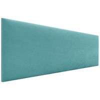 dhome cabecero de terciopelo liso 160x60 camas 150160 - turquesa