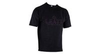 maillot de manga corta leatt mtb trail 1 0 negro