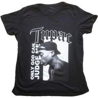 tupac tops y camisetas only god can judge me para mujer