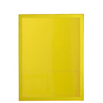 Cuadro moderno en lienzo amarillo, 80 × 3,3 × 60 cm