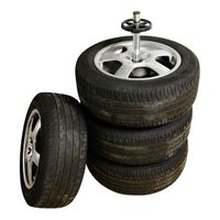 static 4 wheel storage tyre tree  cover