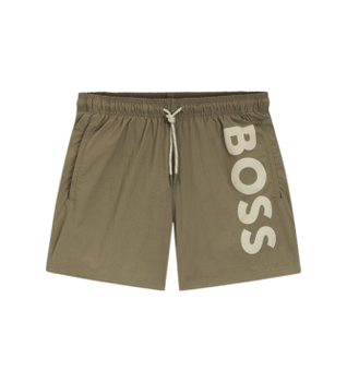 BOSS para hombre. 50514502 Bañador Octopus marrón (M), Beachwear, Poliamida