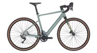 bergamont e grandurance 7 bicicleta electrica de gravel shimano grx 11s 360wh 700 mm verde 2025