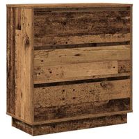 armario de noche madera vieja 71 x 345 x 75 cm vidaxl