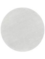 alfombra calissa plata 120 cm redondo