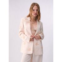 liu jo chaquetas chaqueta con bordados joya para mujer