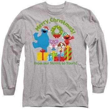 Sesame Street Camiseta manga larga From Our Street To Yours para hombre