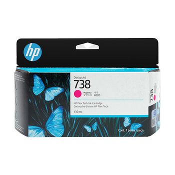 HP 738 (498N6A) cartucho de tinta magenta (original)