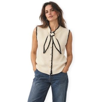 Vila Jersey Celeste Knit - Birch para mujer