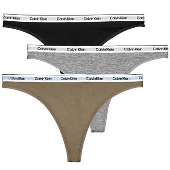 Calvin Klein Jeans Strings THONG X3 para mujer
