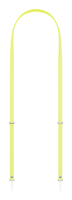 crossbody strap - neon yellow
