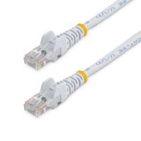 startechcom cable de 3m blanco de red fast ethernet cat5e rj45 sin enganche - cable patch snagless