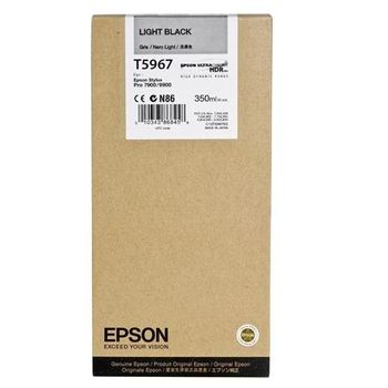 Epson T5967 (T596700) Light Black Original Ink Cartridge