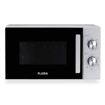 Microondas combinado Flama 1803FL Plata 20L 700W Giratorio Encimera Grill