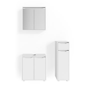 Conjunto De Muebles De Baño Ruben 3 Piezas Vicco