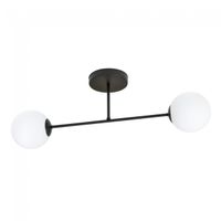 plafon de techo nicolo opal 2 luces