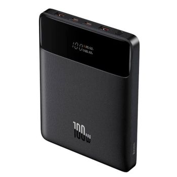 Power Bank Baseus Blade 2 USB-C y 2 USB-A Carga Rápida 100W 20000mAh Negro