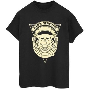 Disney Camiseta manga larga The Mandalorian Force Sensitive para mujer