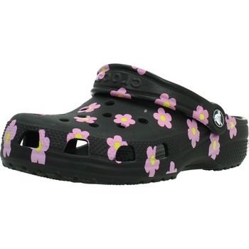 Crocs Zuecos Classic Flower Clog para niña