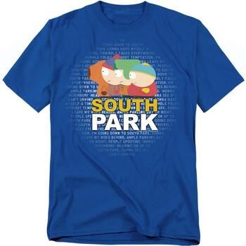 South Park Camiseta Lyrics para mujer