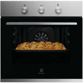 Horno eléctrico Electrolux KOH3H00BX Inox AquaClean integrado con ventilador y limpieza a vapor