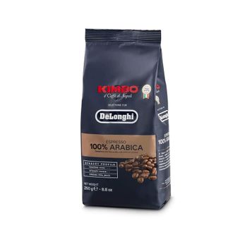De'Longhi Granos de café Kimbo for De'Longhi, 100% Arábica, 250g DLSC612