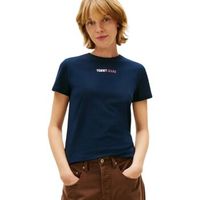 tommy jeans camiseta camiseta reg logo mujer para mujer