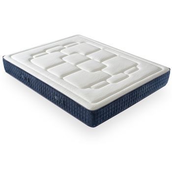 Colchón 135 X 190 Alta Gama Visco | Alto 23cm | Firmeza Alta Ideal Para Molestias De Espalda | Doble Cara Invierno-verano | Ultra Transpirable | Anti-stress Collection | Dagostino Home