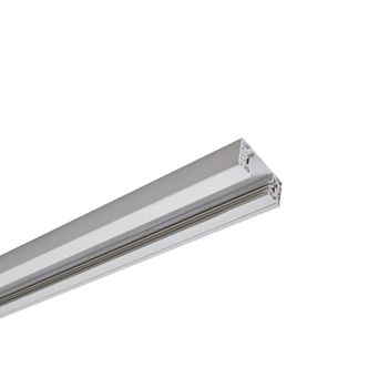 Lámpara para sistema de riel de aluminio blanco