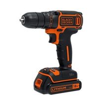 taladro atornillador 18v  2 baterias 15 ah  maletin blackdecker