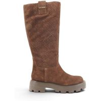 guess botas flfl2ysue11-ai27-brown para mujer